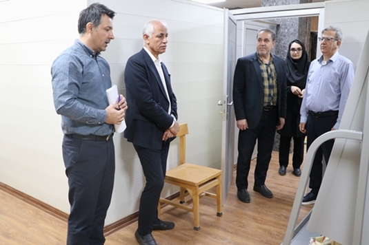 بازدید معاون تحقیقات و فن آوری دانشگاه از مرکز تحقیقات توان بخشی